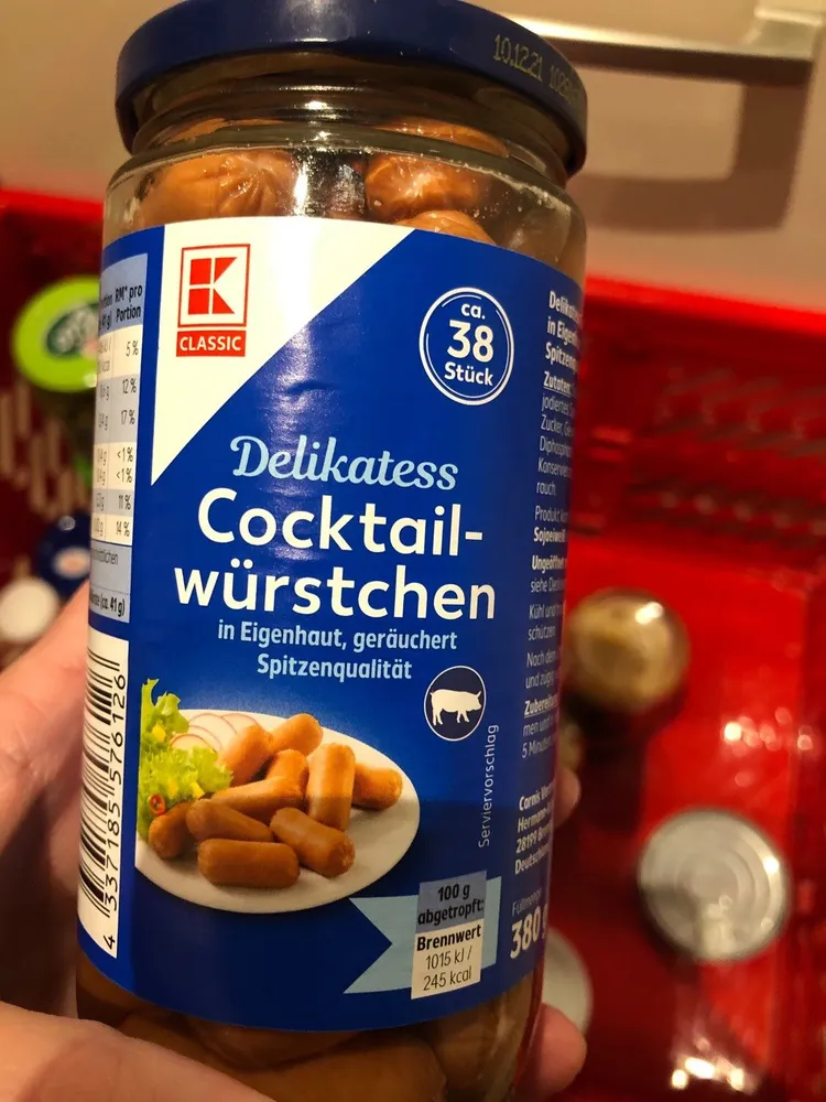 Cocktail Würstchen