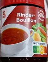 Rinderbouillon  im Glas