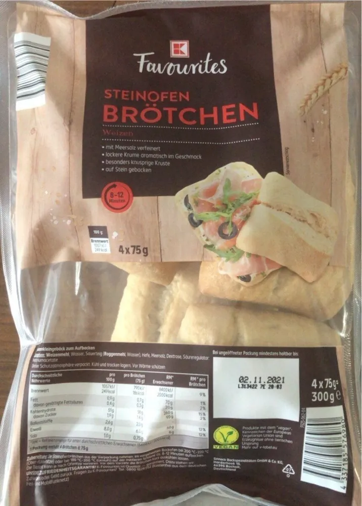Steinofen Brötchen
