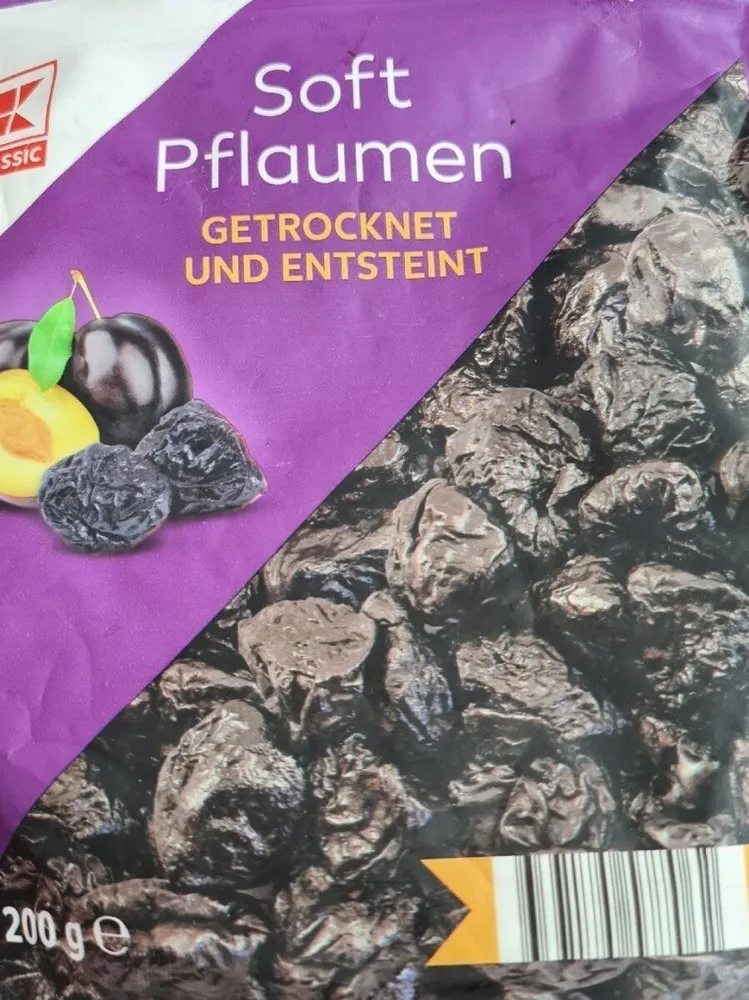 Soft Pflaumen Getrocknet und Entsteinen