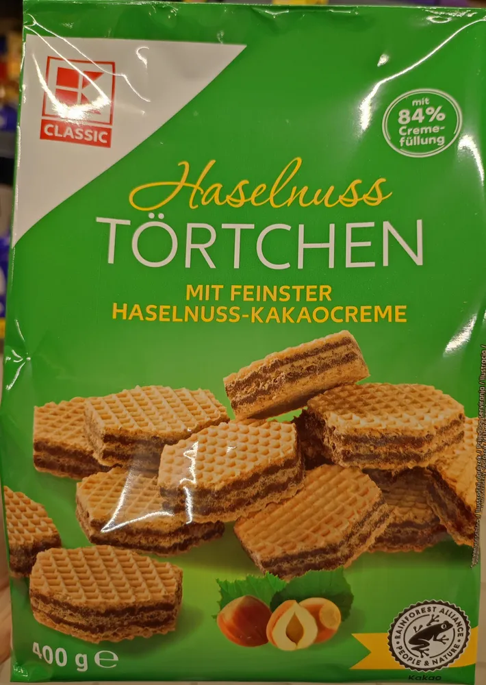 Haselnuss Törtchen