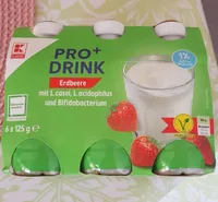 PRO+ DRINK Erdbeere mit L.casei, L.acidophilus und Bifidobacterium