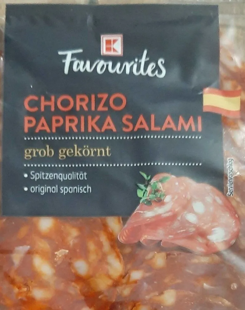 Chorizo Paprika Salami grob gekörnt