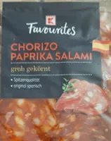 Chorizo Paprika Salami grob gekörnt