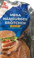 Mega Hamburger Brötchen