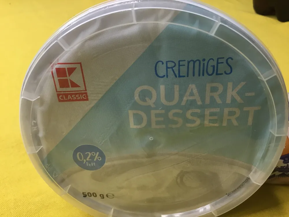 Cremiges Quark-Dessert 0,2% Fett