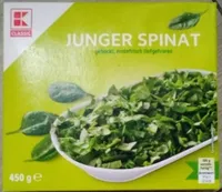 Junger Spinat
