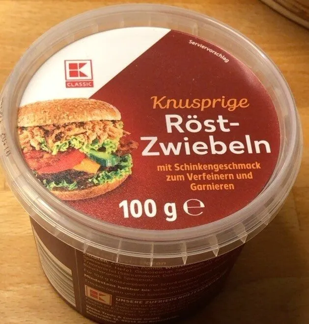 Knusprige Röst Zwiebeln