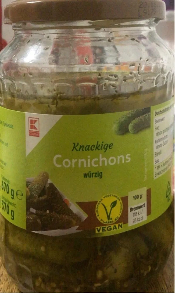 Knackige Cornichons
