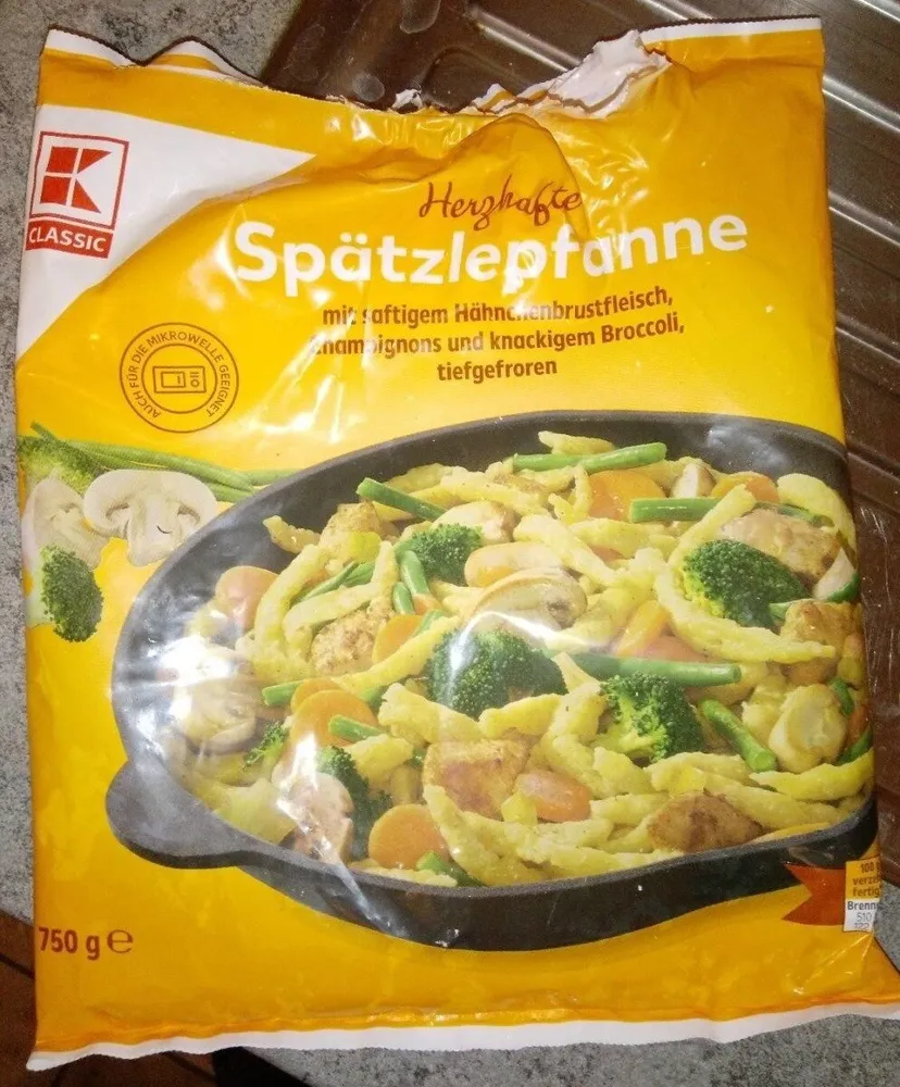 Herzhafte Spätzlepfanne
