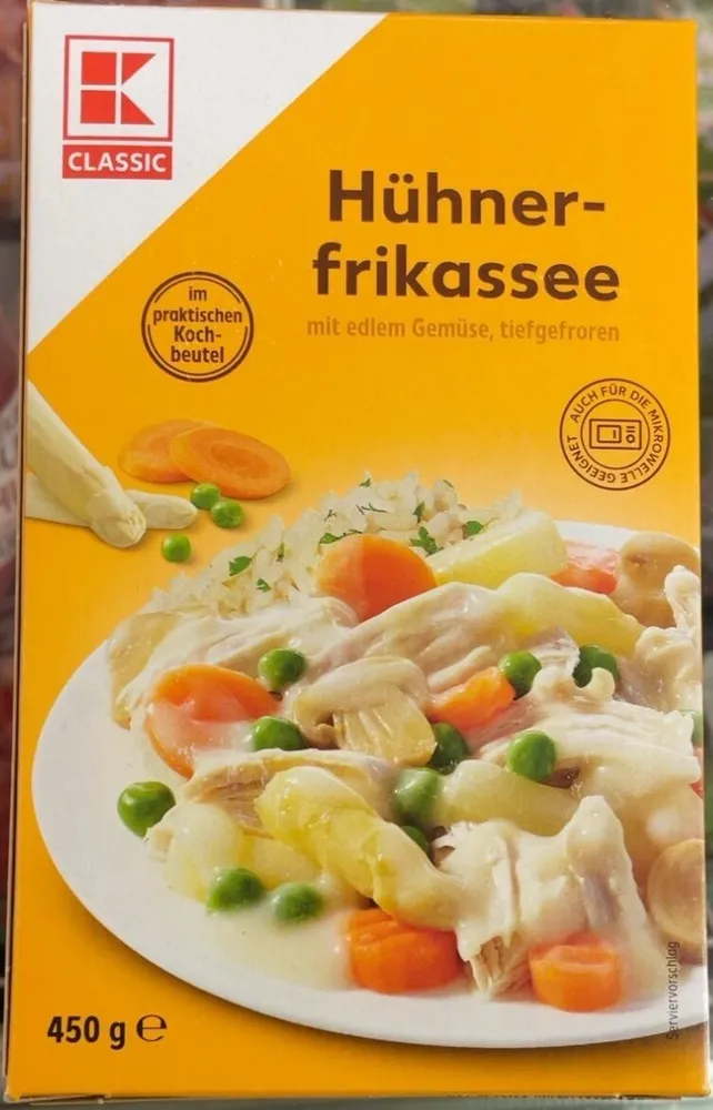 Hühnerfrikassee mit edlem Gemüse