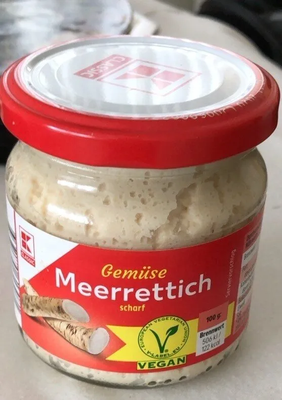 Gemüse Meerrettich scharf