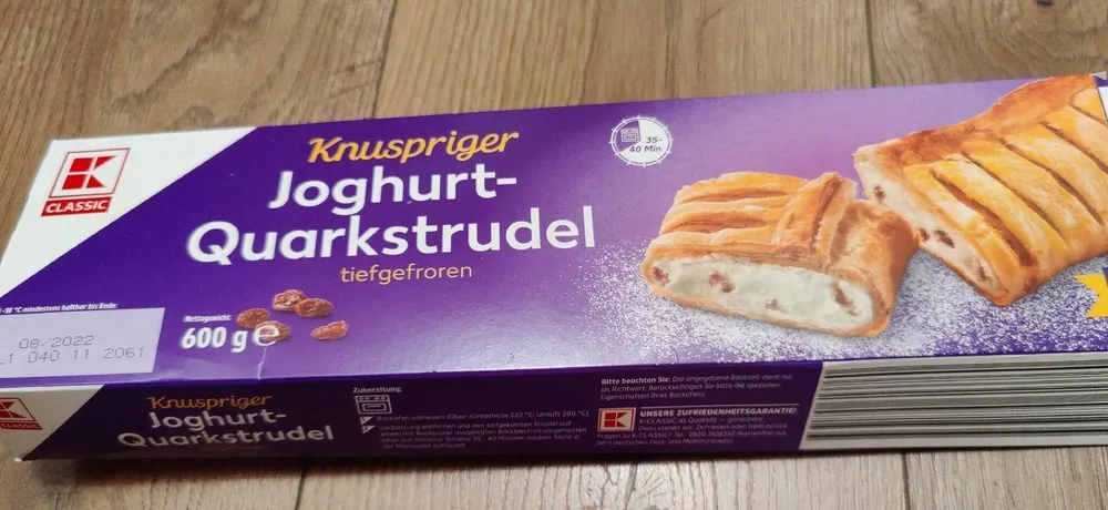 Joghurt-Quarkstrudel