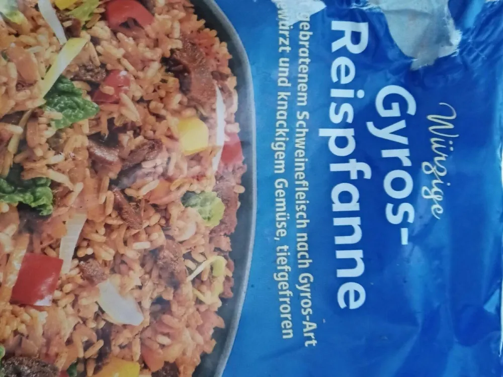 Gyros-Reispfanne