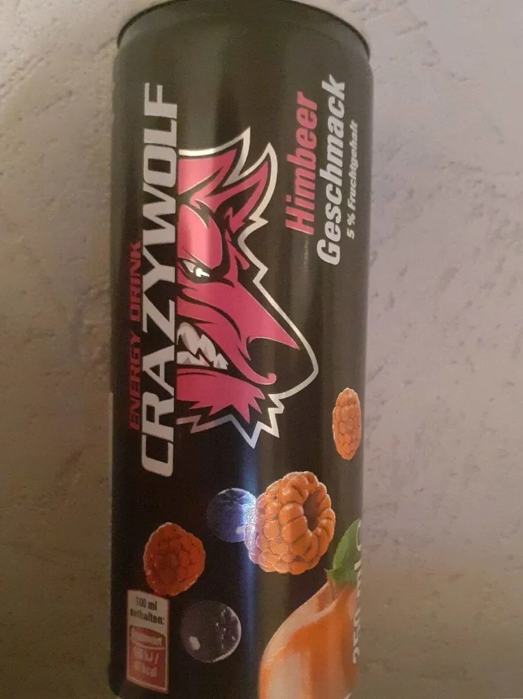 Energy Drink Himbeer Geschmack