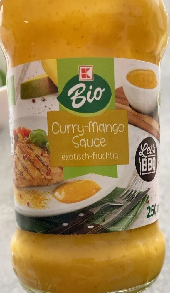 Bio Curry Mango Soße