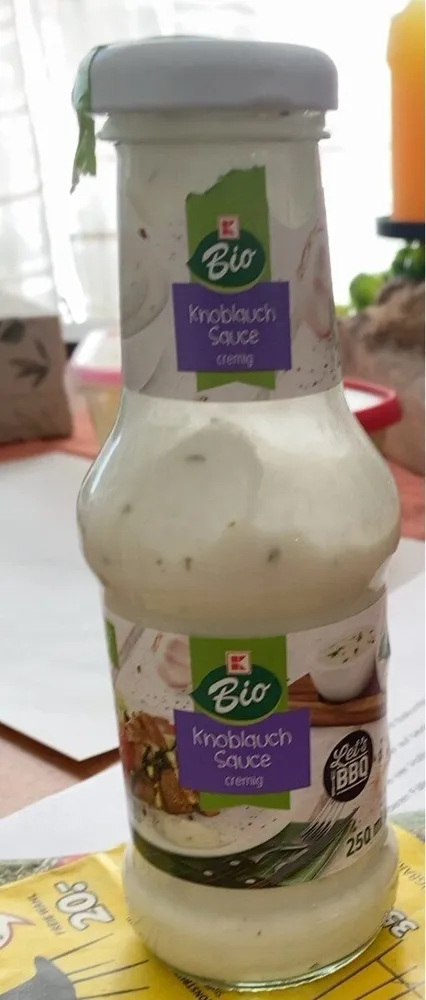 Knoblauch Sauce cremig