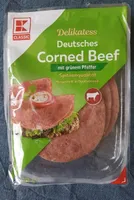 Deutsches Corned Beef mit grünem Pfeffer