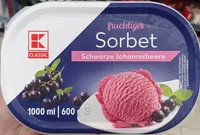 Sorbet Schwarze Johannisbeere