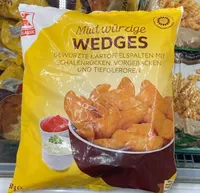 Mild würzige Wedges