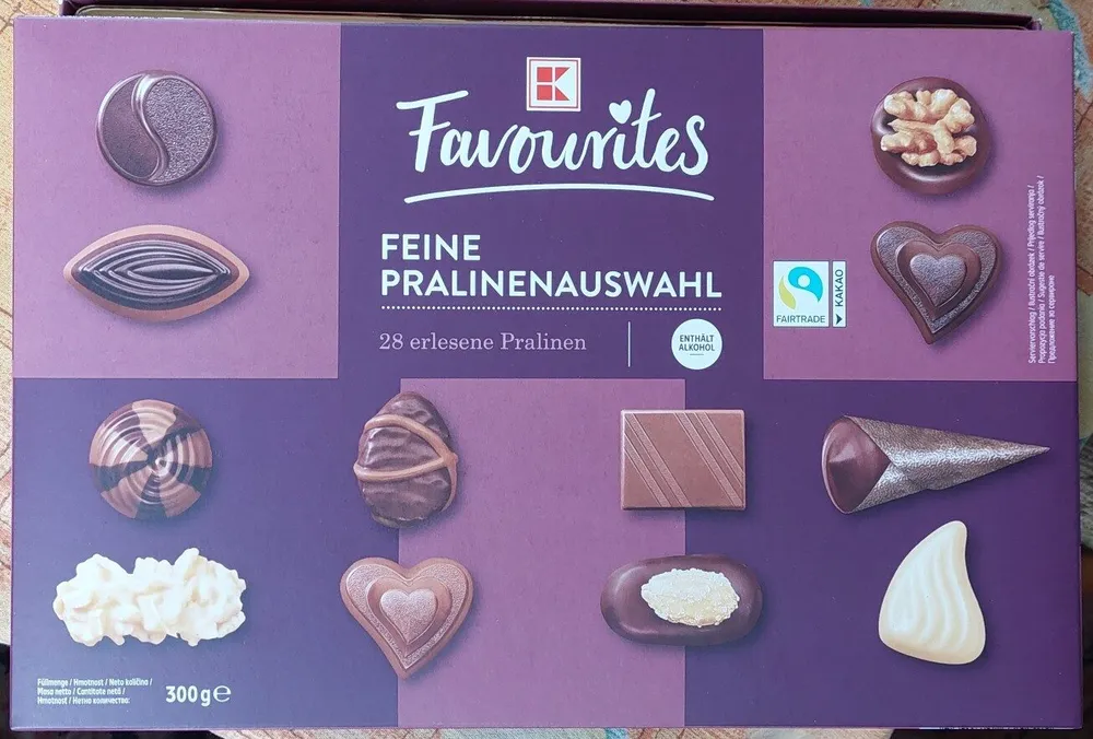 Feine Pralinenauswahl