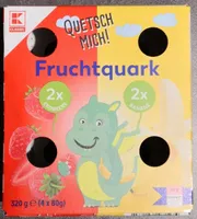 Fruchtquark Quetsch mich! Erdbeere Banane