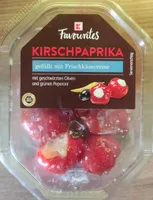 Kirschpaprika gefüllt mit Frischkäsecreme