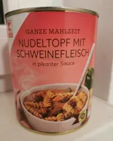 Nudeltopf mit Schweinefleisch