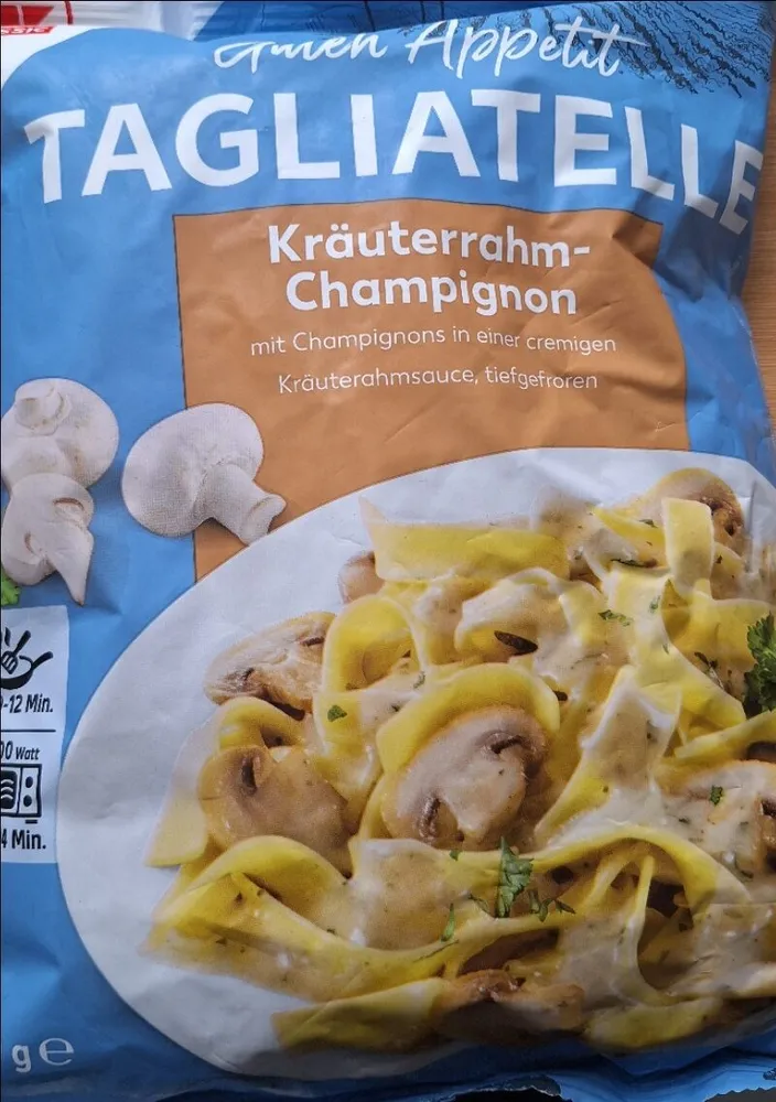 Tagliatelle Kräuterrahm-Champignon