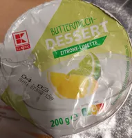 Buttermilch Dessert Zitrone