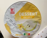Buttermilch Dessert Birne-Vanille