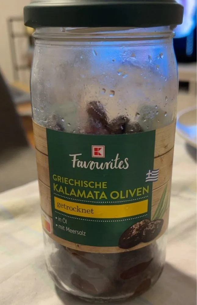 Griechische Kalamata Oliven Getrocknet