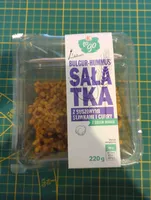 Bulgur-Hummus Sałatka z Suszonymi Śliwkami i Curry z Sosem Mango