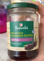 Griechische Kalamata Oliven mit Stein