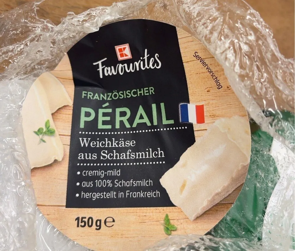 Französischer Pérail - Weichkäse aus Schafsmilch