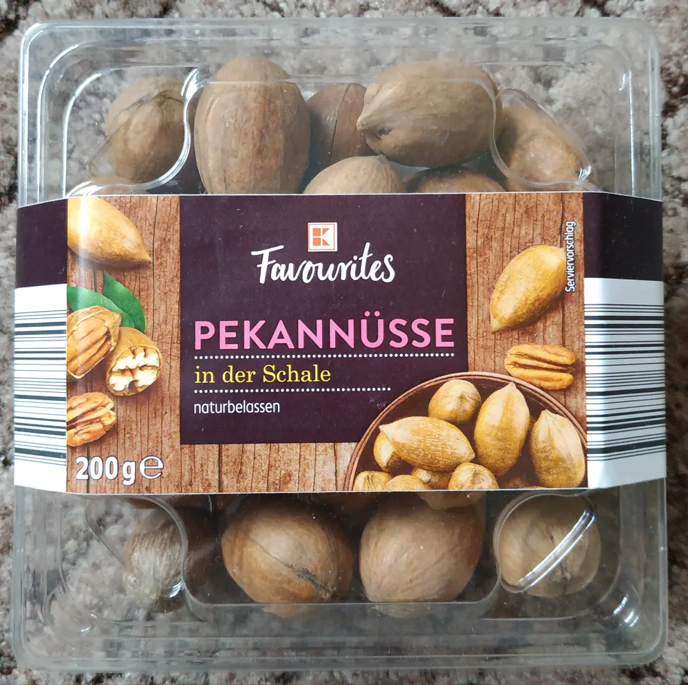 Pekannüsse in der Schale