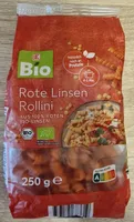 Rote Linsen Rollini Nudeln