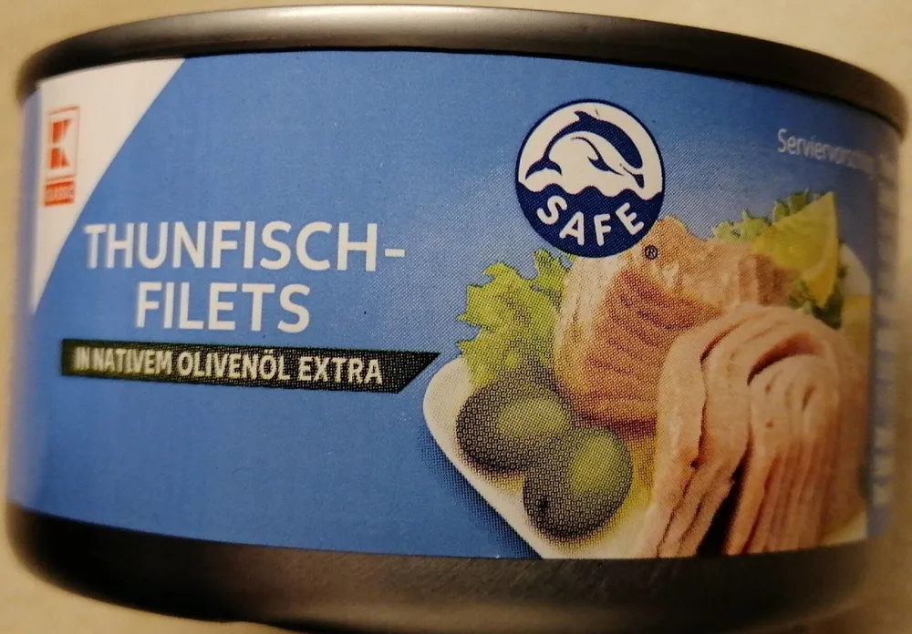 Thunfisch Filets in nativen Olivenöl extra