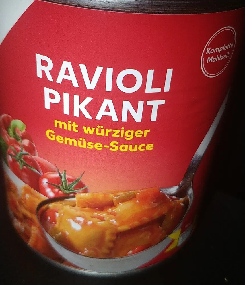 RAVIOLI PIKANT mit würziger Gemüse-Sauce