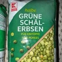 Schälerbsen grüne roh