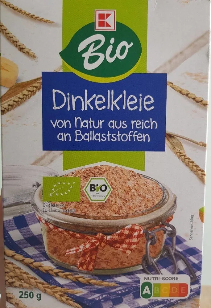 Bio Dinkelkleie von Natur aus reich an Ballaststoffen