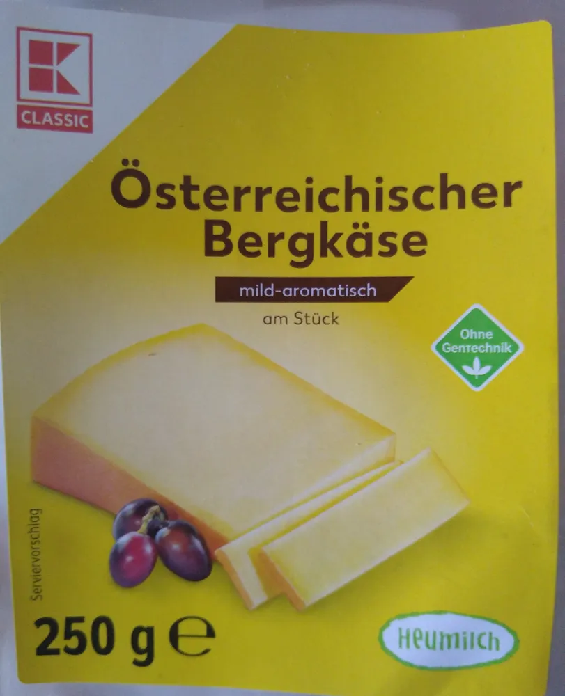 Österreichischer Bergkäse