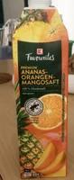 Premium Ananas-Orangen-Mangosaft