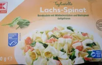 Tagliatelle Lachs Spinat