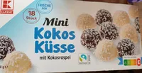 Mini Kokos Küsse mit Kokosraspel
