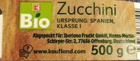 Zucchini bio