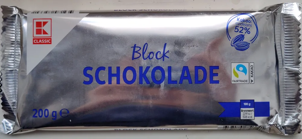 Blockschokolade
