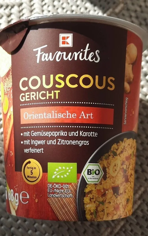 Couscousgericht orientalische Art