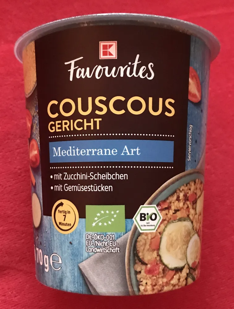 Couscous Gericht Mediterrane Art