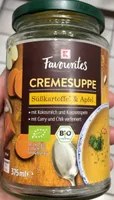Cremesuppe süßkartoffel apfel